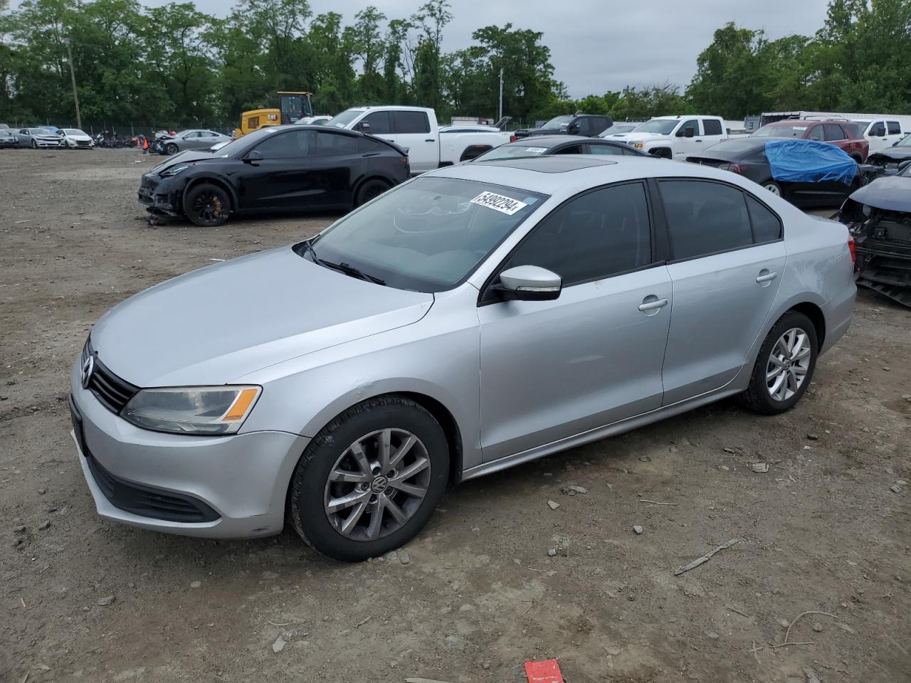 3VWDZ7AJ2BM347172 2011 Volkswagen Jetta Se