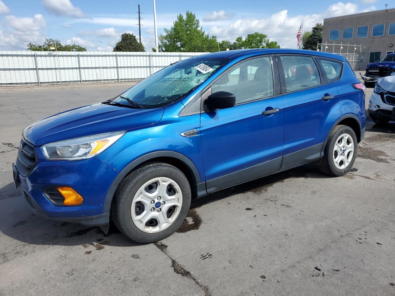 2017 Ford Escape S vin: 1FMCU0F78HUD58520