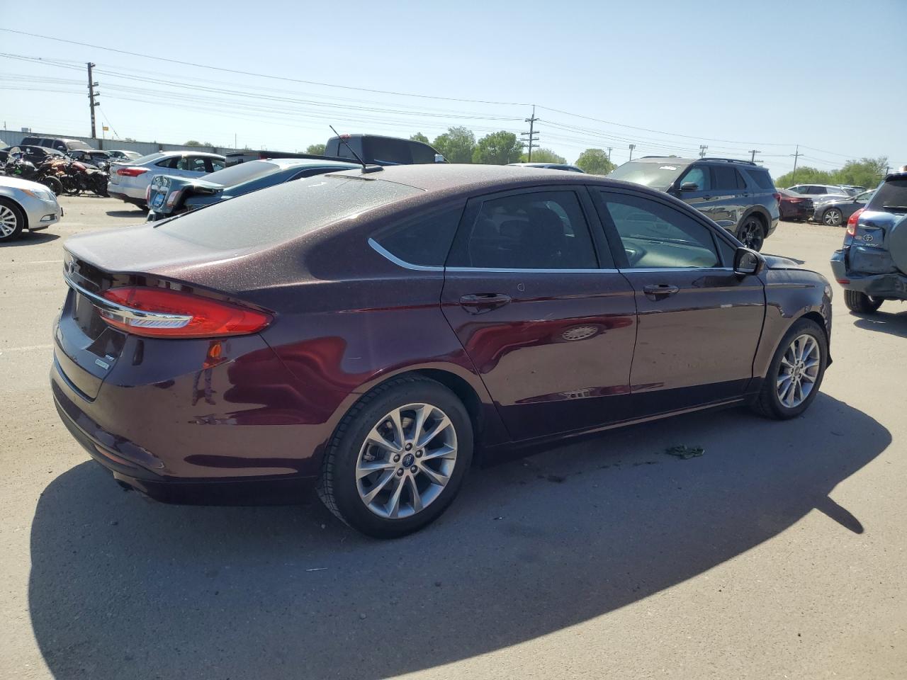 2017 Ford Fusion Se vin: 3FA6P0HD7HR335674