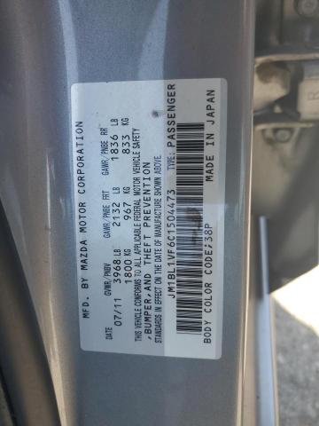 2012 Mazda 3 I VIN: JM1BL1VF6C1504473 Lot: 56028314