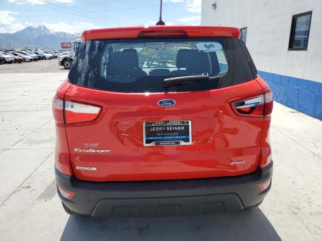 2021 Ford Ecosport S VIN: MAJ6S3FL5MC417664 Lot: 53517204