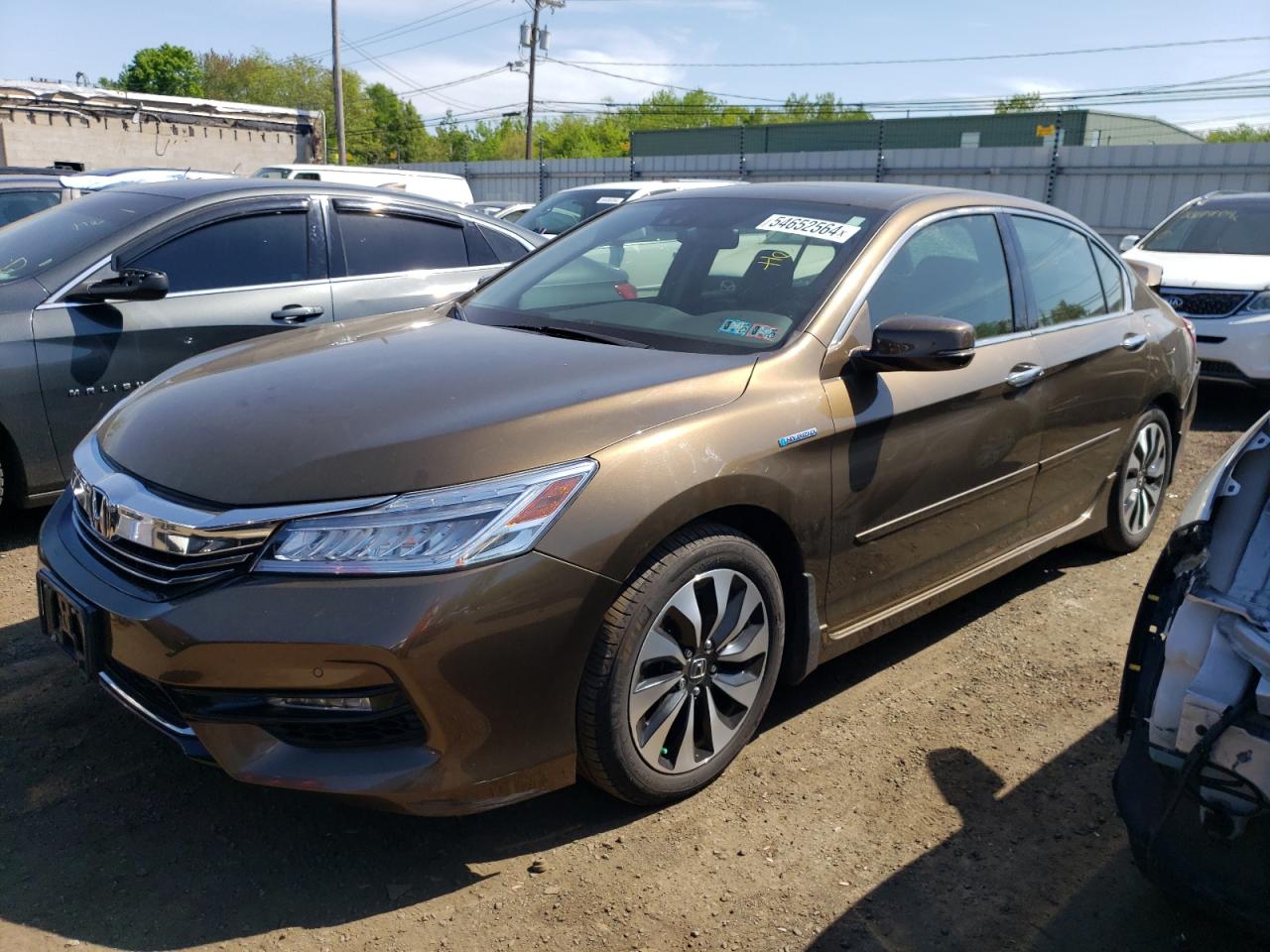 JHMCR6F78HC001190 2017 Honda Accord Touring Hybrid