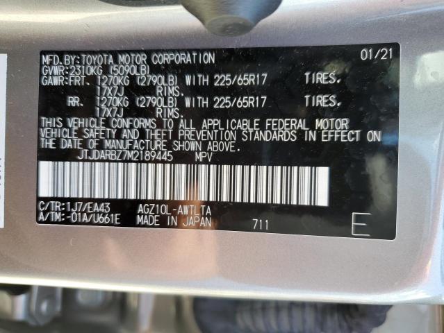 2021 Lexus Nx 300 Base VIN: JTJDARBZ7M2189445 Lot: 56481554
