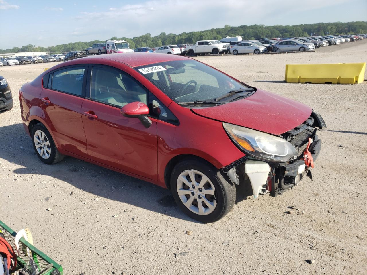 KNADM4A35E6352210 2014 Kia Rio Lx