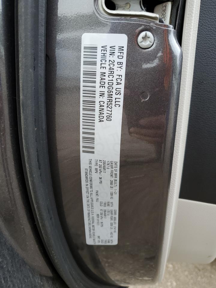 2C4RC1DG6MR527760 2021 Chrysler Voyager Lxi