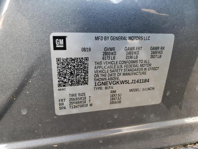 1GNEVGKW5LJ141184 Chevrolet Traverse L 13