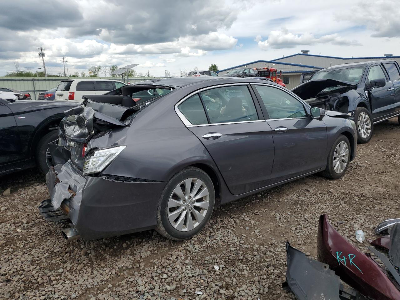 1HGCR2F84DA016375 2013 Honda Accord Exl