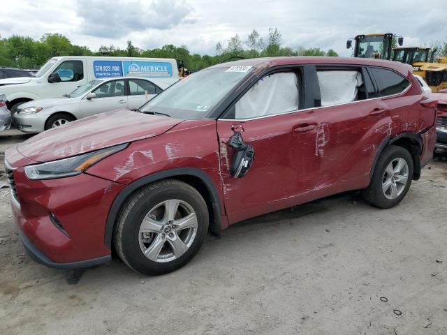 VIN 5TDBZRBH0MS542241 2021 Toyota Highlander, L no.1