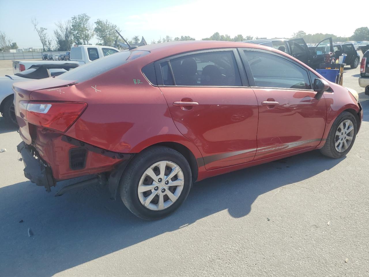 KNADM4A36E6386995 2014 Kia Rio Lx