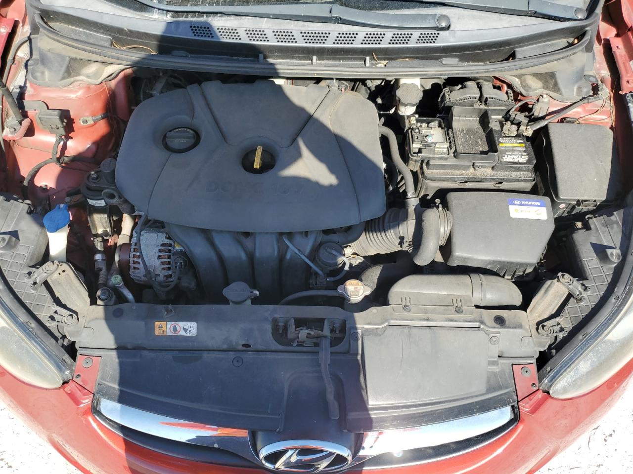 KMHDH4AE5DU776601 2013 Hyundai Elantra Gls