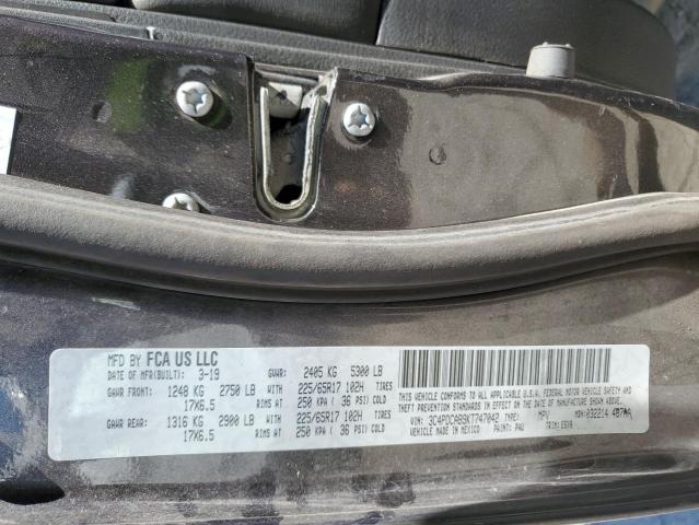 2019 Dodge Journey Se VIN: 3C4PDCAB9KT747042 Lot: 56241644