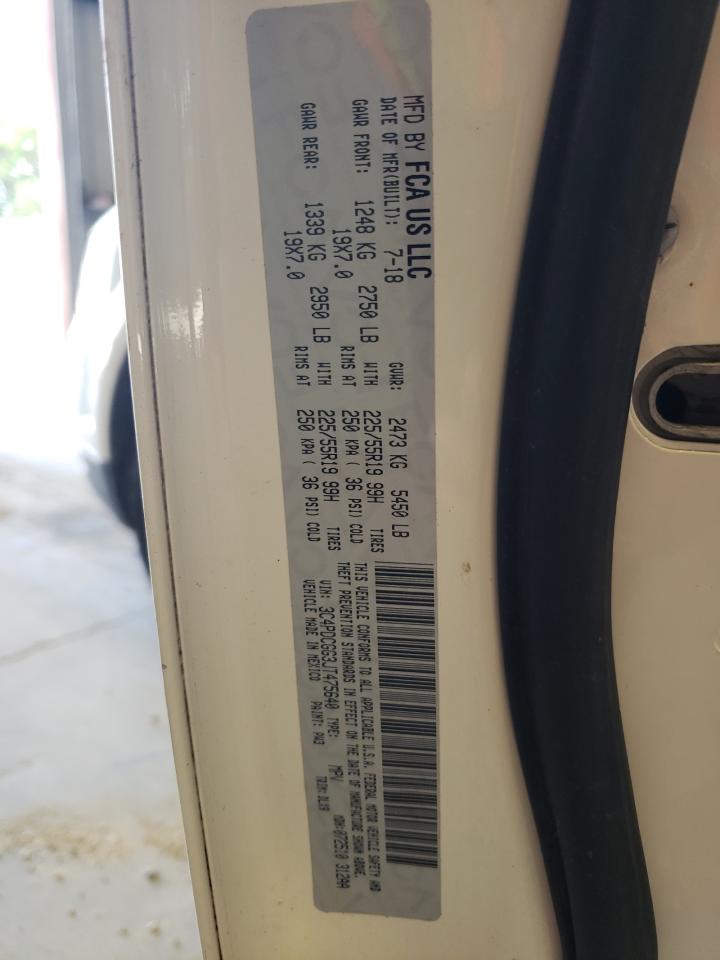 3C4PDCGG3JT475640 2018 Dodge Journey Crossroad