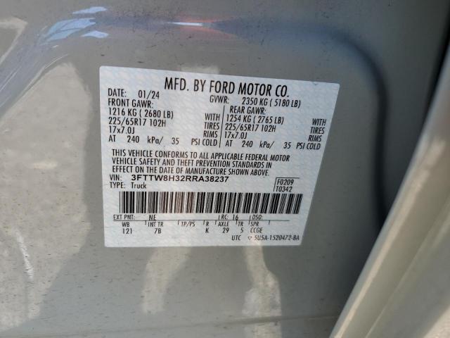 2024 Ford Maverick Xlt VIN: 3FTTW8H32RRA38237 Lot: 54420044