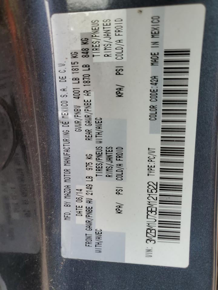 3MZBM1U73EM121522 2014 Mazda 3 Sport