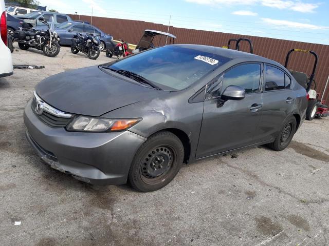 2012 Honda Civic Lx VIN: 2HGFB2F51CH598104 Lot: 54963794