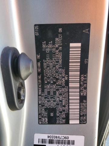 2005 Toyota Sienna Xle VIN: 5TDBA22C05S051852 Lot: 56111134