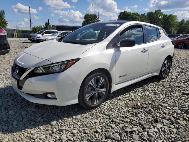 Lot #2508242418 2018 NISSAN LEAF S salvage car