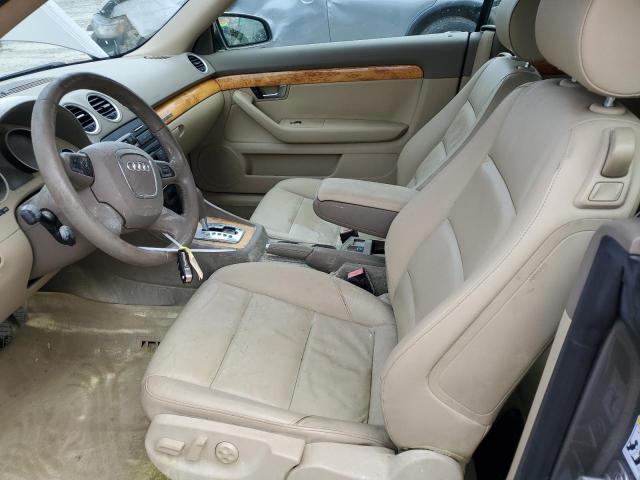 2008 Audi A4 3.2 Cabriolet Quattro VIN: WAUDH48H08K002050 Lot: 53440984