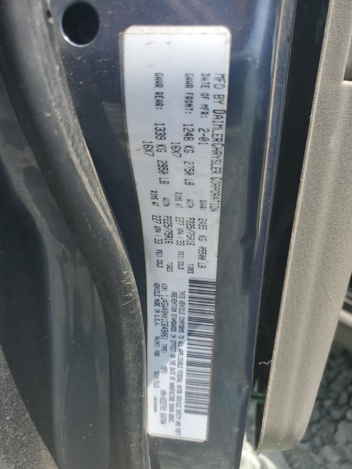 1J4GW48NX1C649061 2001 Jeep Grand Cherokee Laredo