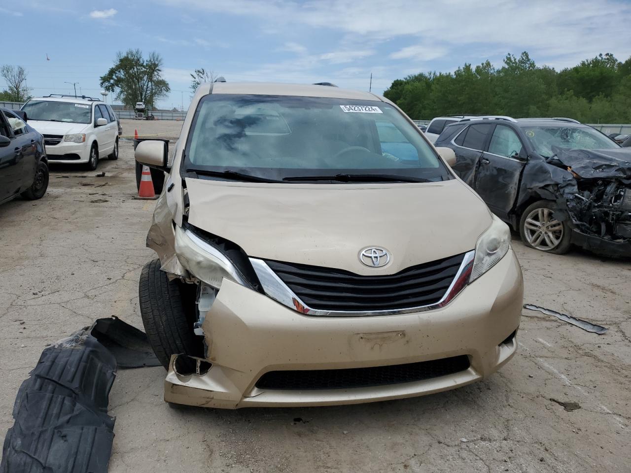 5TDKK3DC6CS216333 2012 Toyota Sienna Le