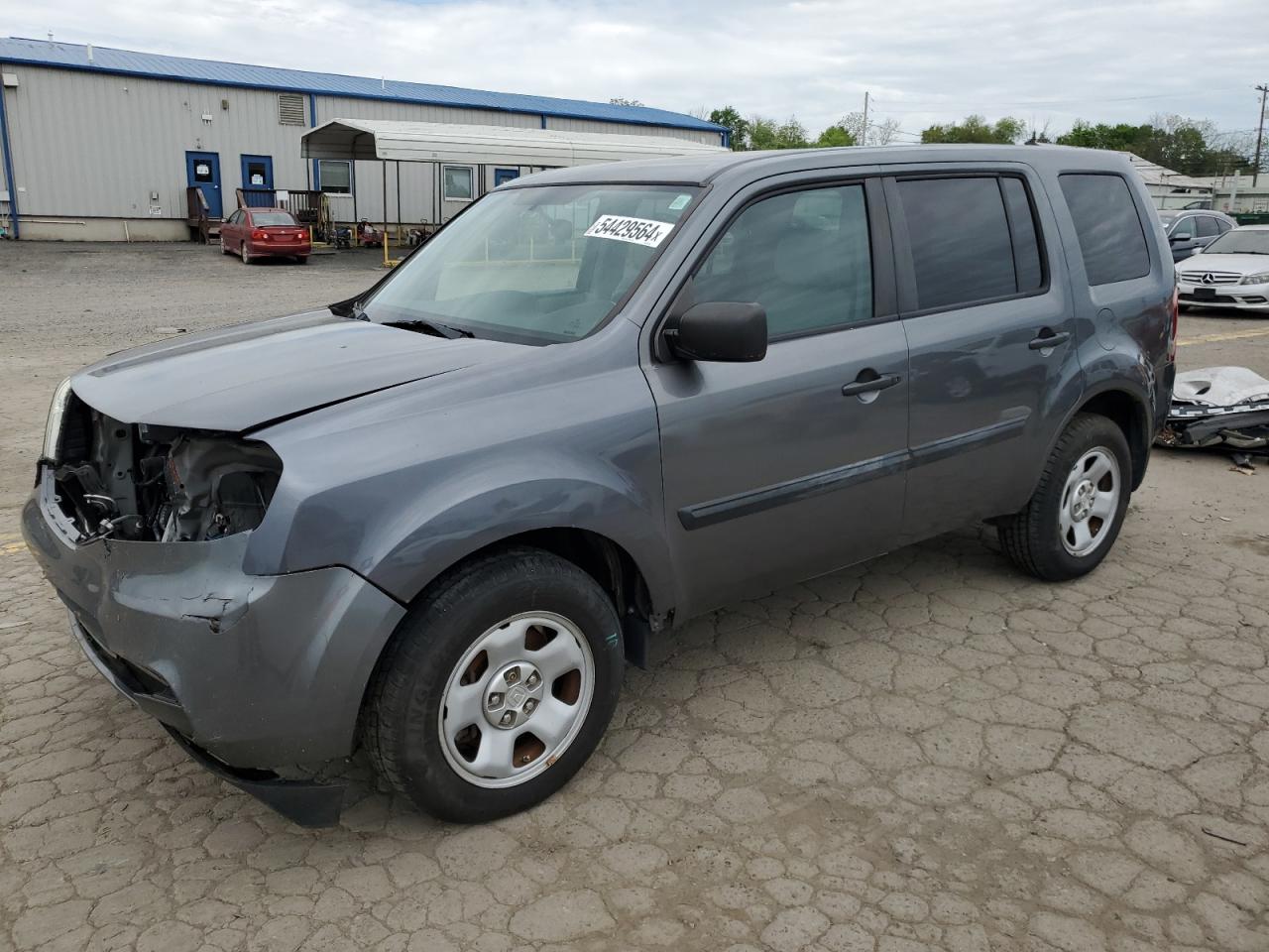 2013 Honda Pilot Lx vin: 5FNYF4H23DB057850