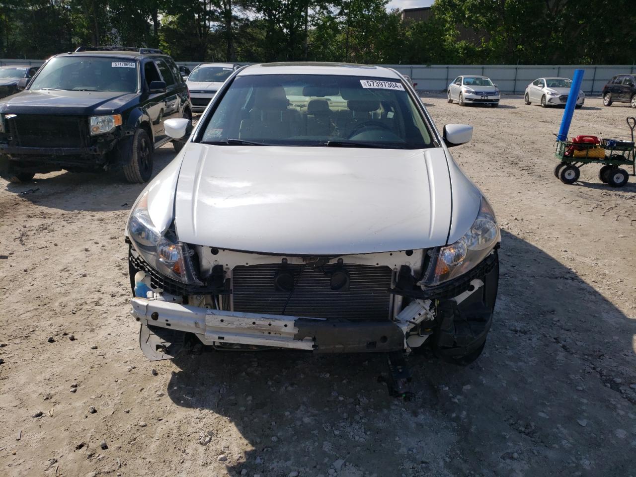 1HGCP3F87CA019393 2012 Honda Accord Exl