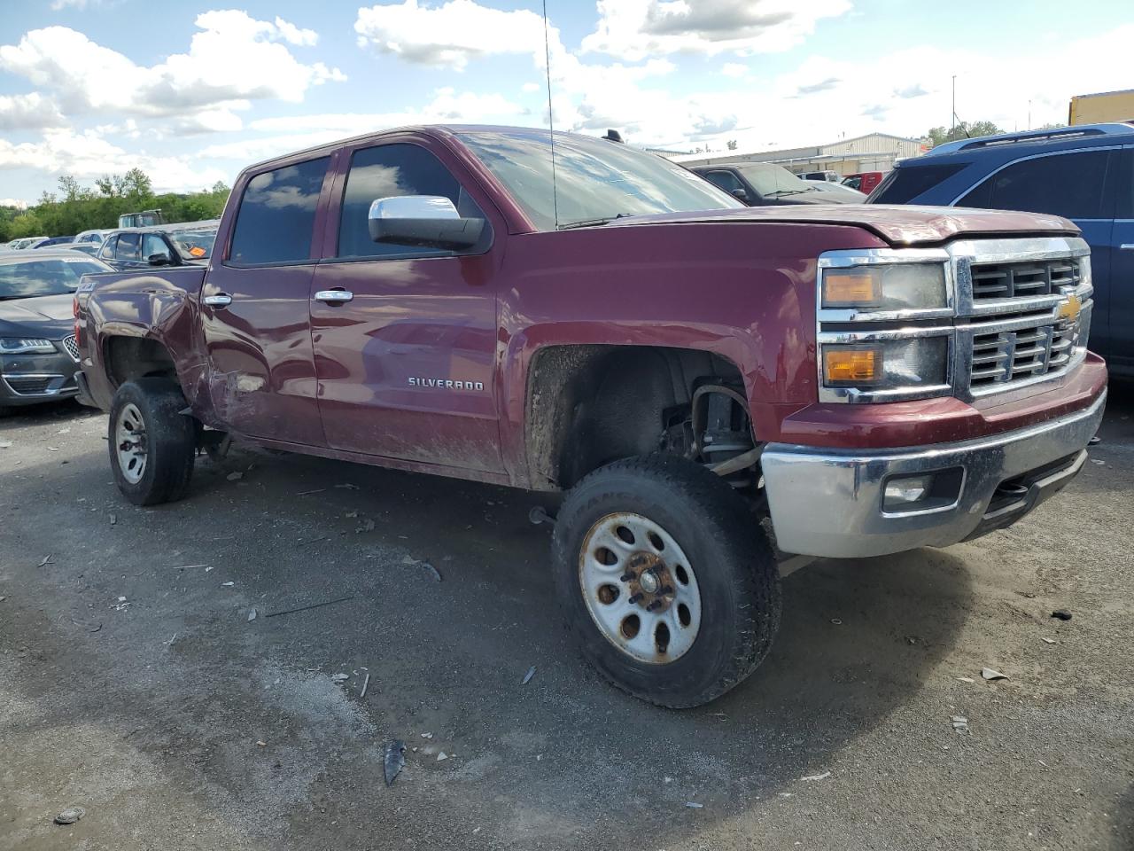 3GCUKREC4EG218125 2014 Chevrolet Silverado K1500 Lt