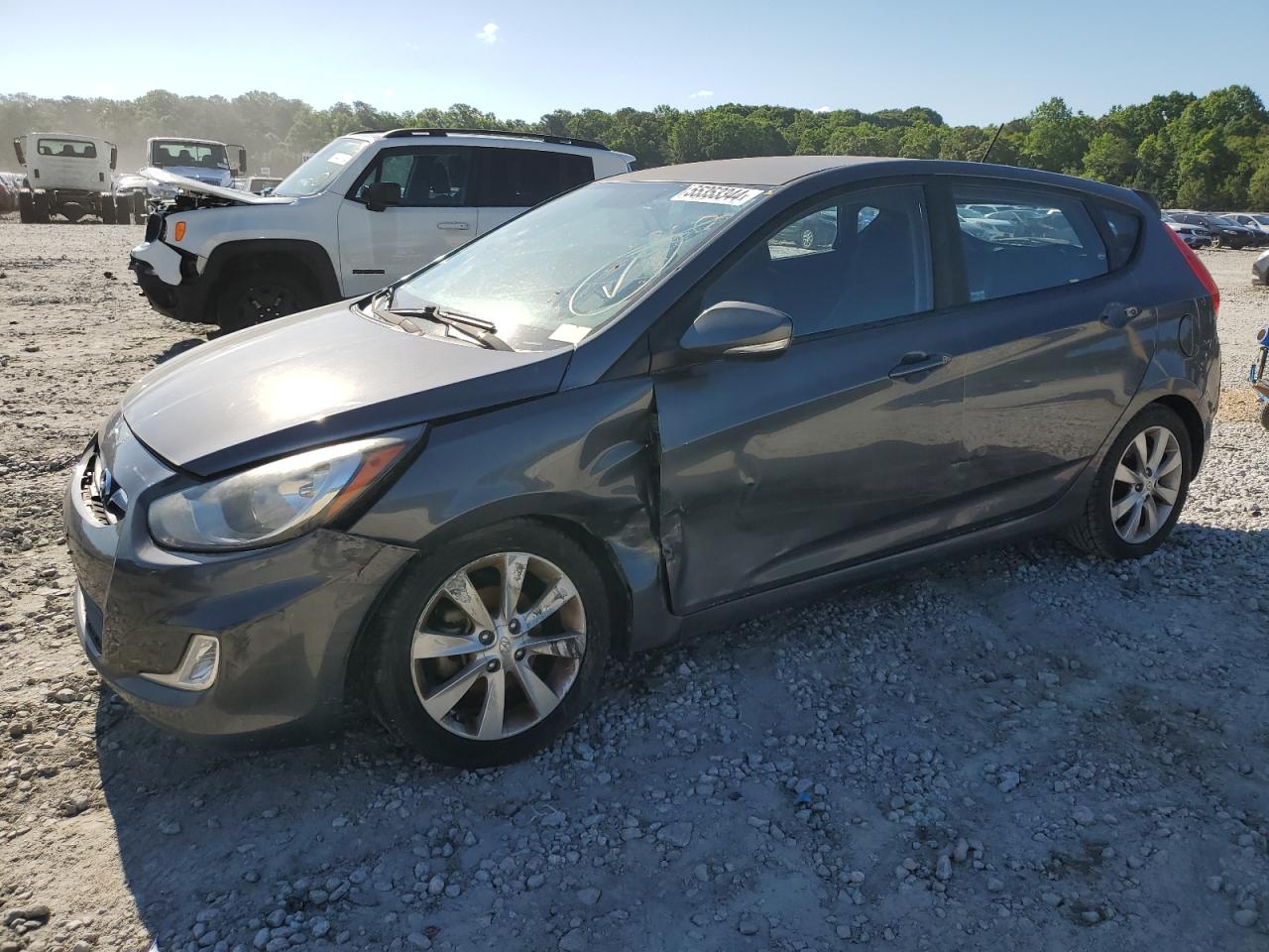 KMHCU5AE9DU080613 2013 Hyundai Accent Gls