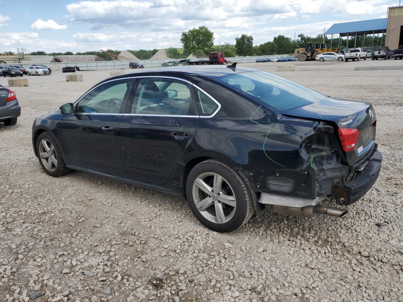 2013 Volkswagen Passat Se vin: 1VWBP7A37DC146399