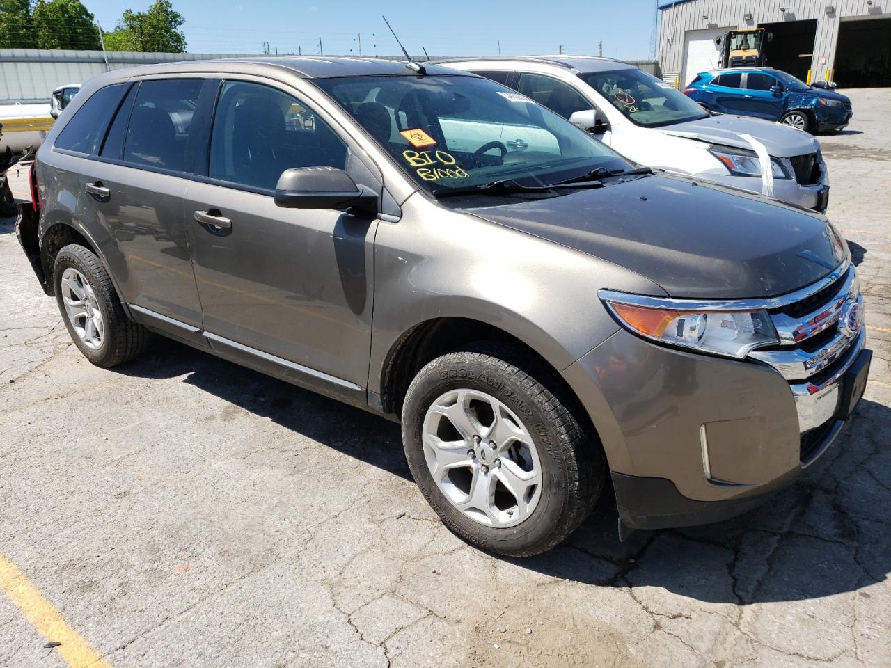 2013 Ford Edge Sel vin: 2FMDK3JC4DBE25744