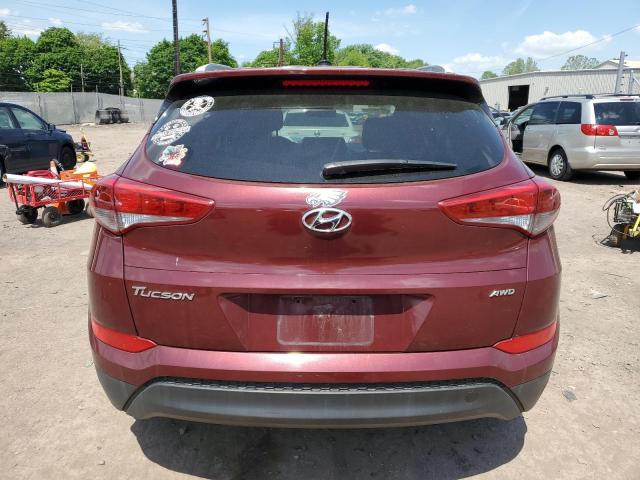 2017 Hyundai Tucson Limited VIN: KM8J3CA47HU456527 Lot: 55501054