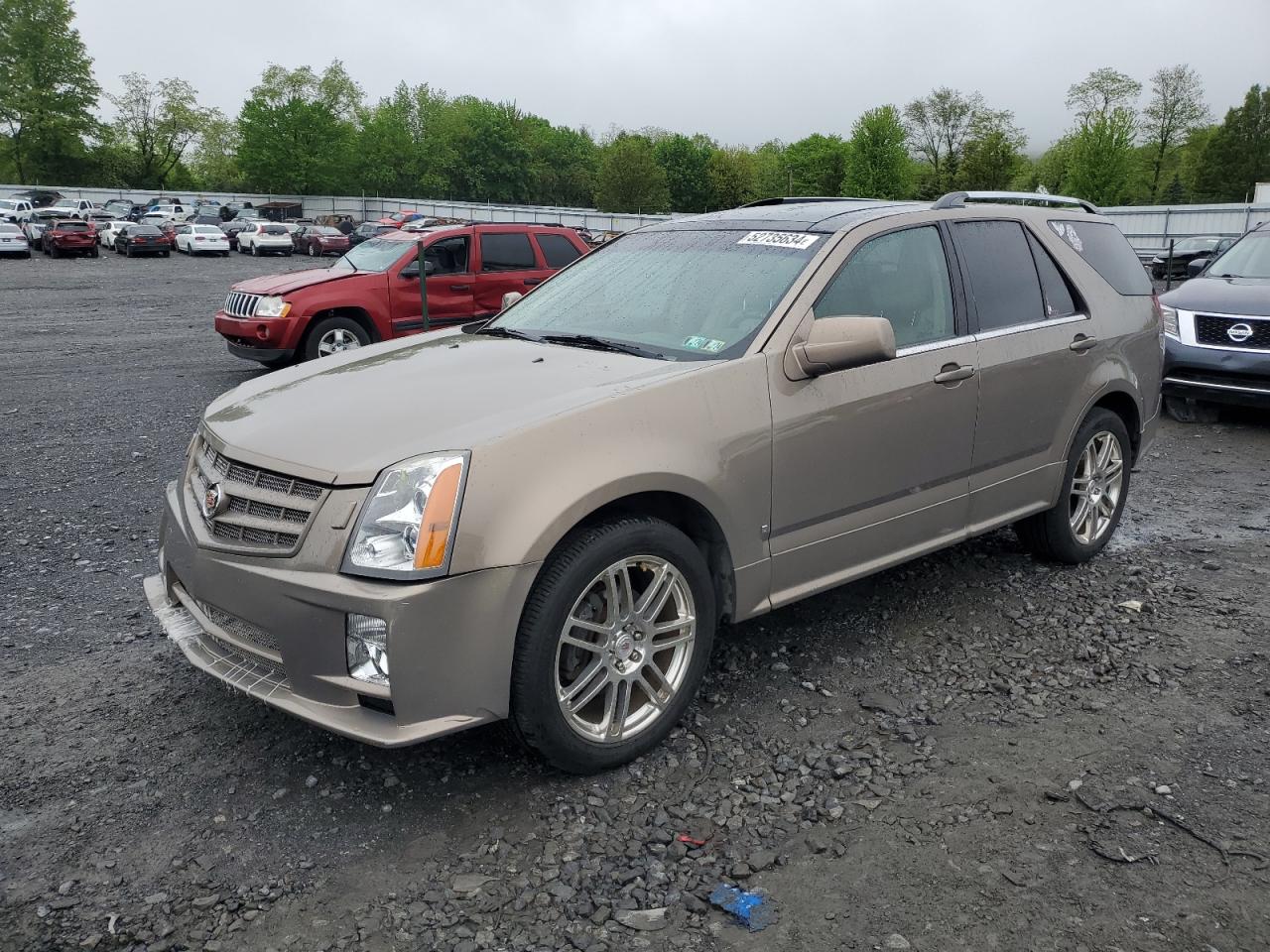1GYEE637680124007 2008 Cadillac Srx