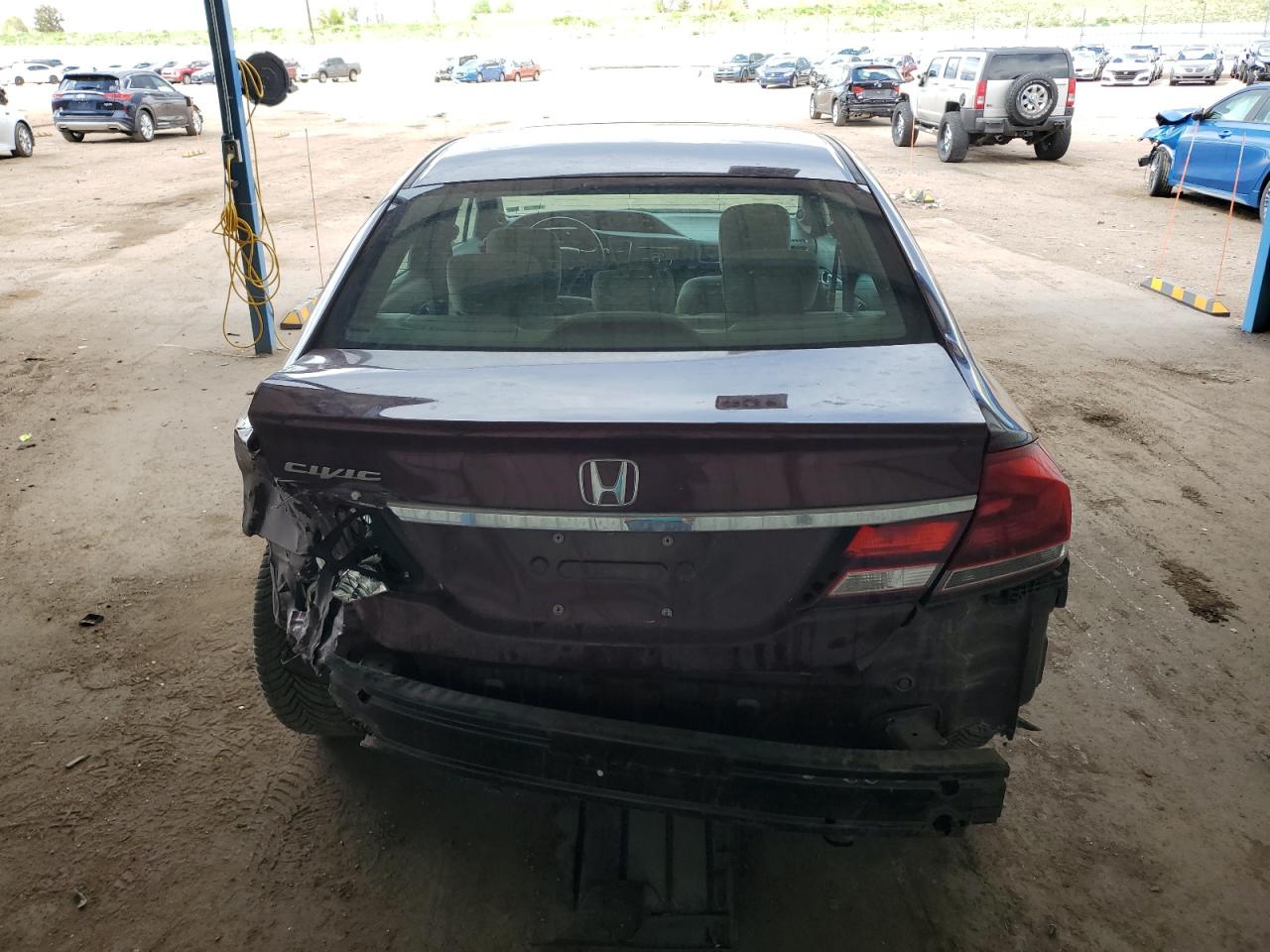 19XFB2F81DE236117 2013 Honda Civic Ex