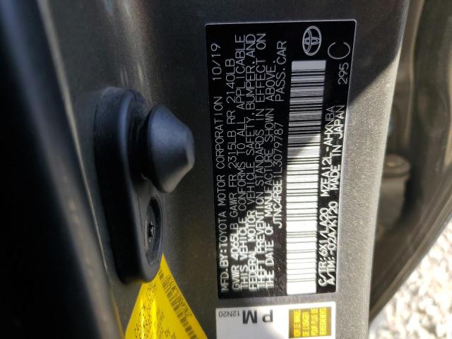 2020 TOYOTA COROLLA XS - JTNC4RBE1L3079787