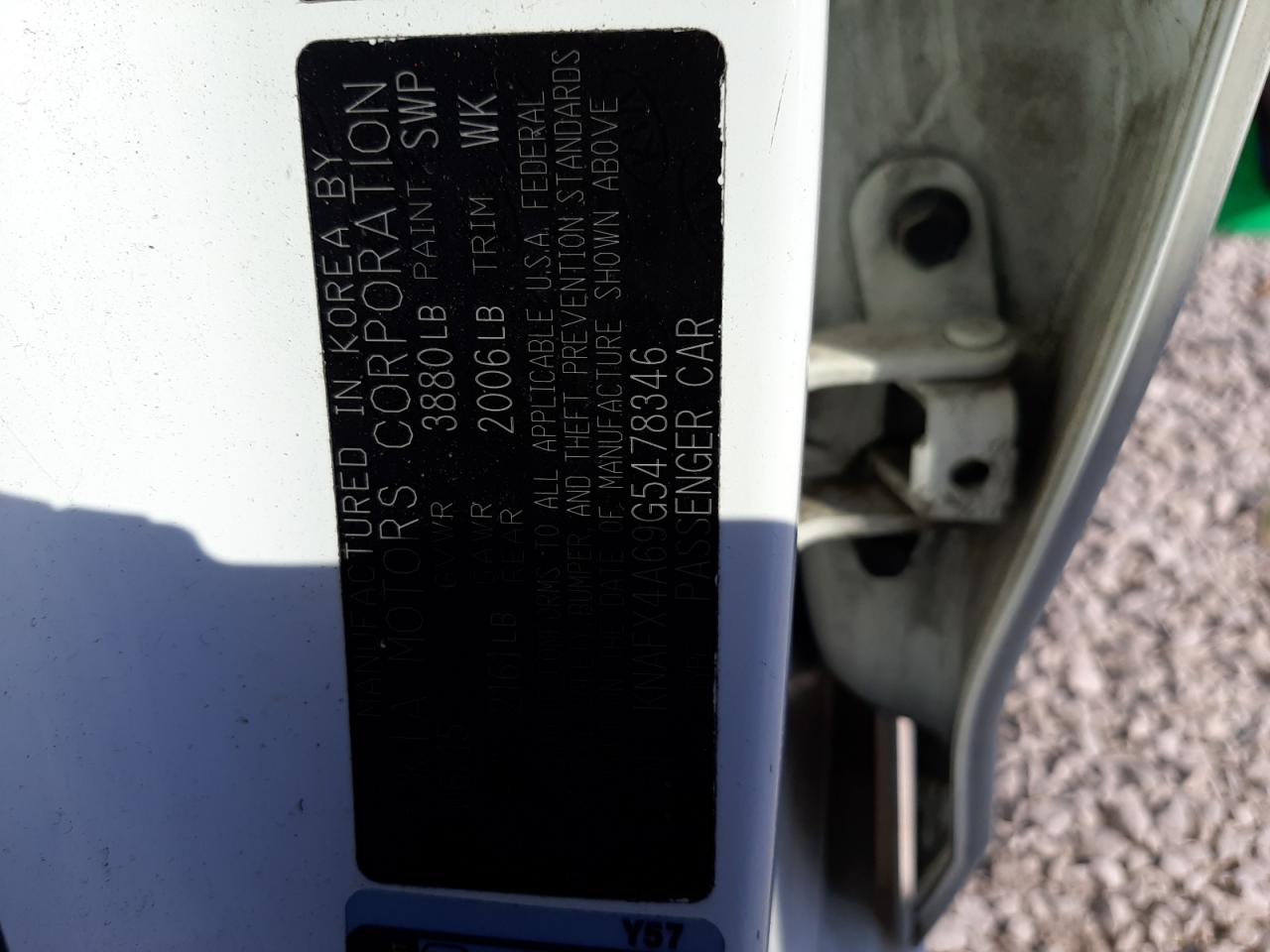 KNAFX4A69G5478346 2016 Kia Forte Lx