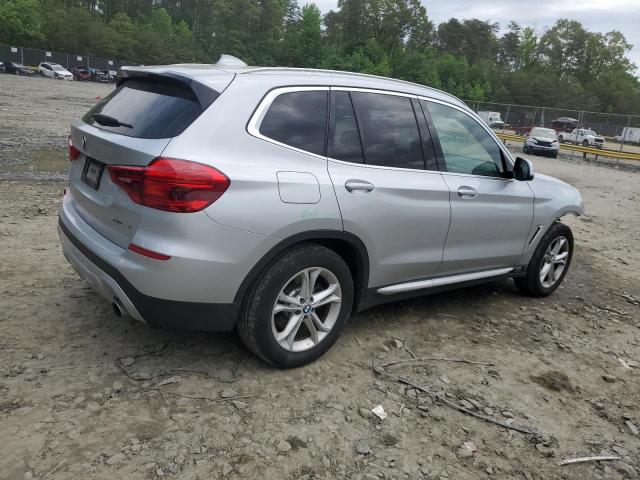 2019 BMW X3 xDrive30I VIN: 5UXTR9C53KLP93244 Lot: 54048524