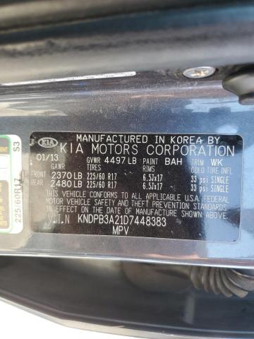 2013 Kia Sportage Base VIN: KNDPB3A21D7448383 Lot: 52226964