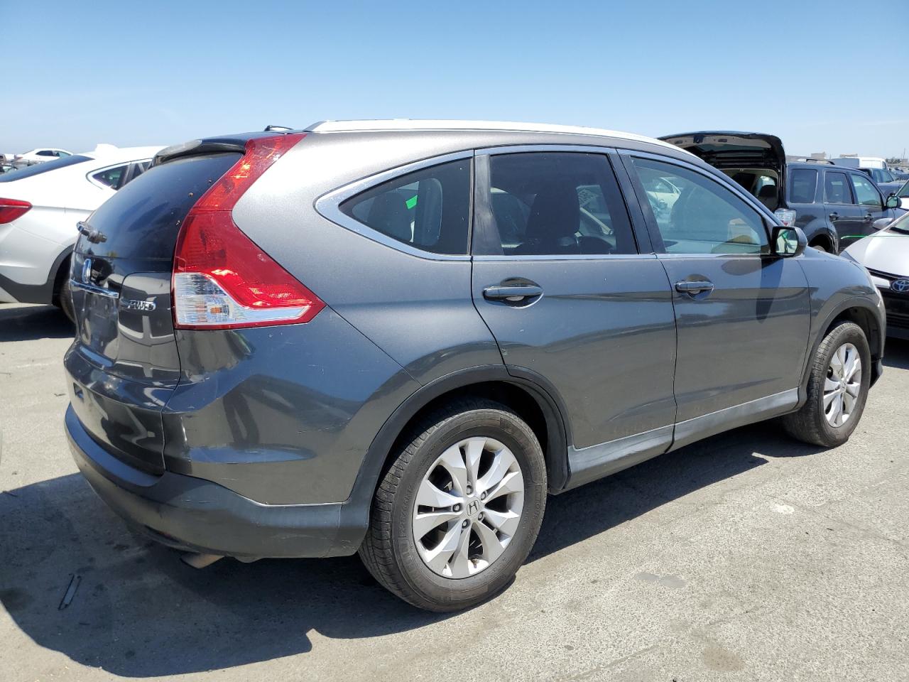 2HKRM4H75EH665796 2014 Honda Cr-V Exl