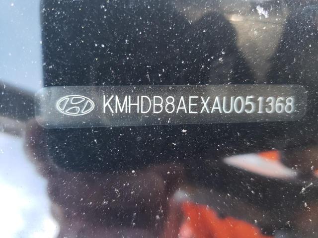 2010 Hyundai Elantra Touring Gls VIN: KMHDB8AEXAU051368 Lot: 53928574