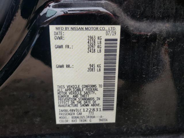 1N4BL4BV3LC122831 Nissan Altima S 12