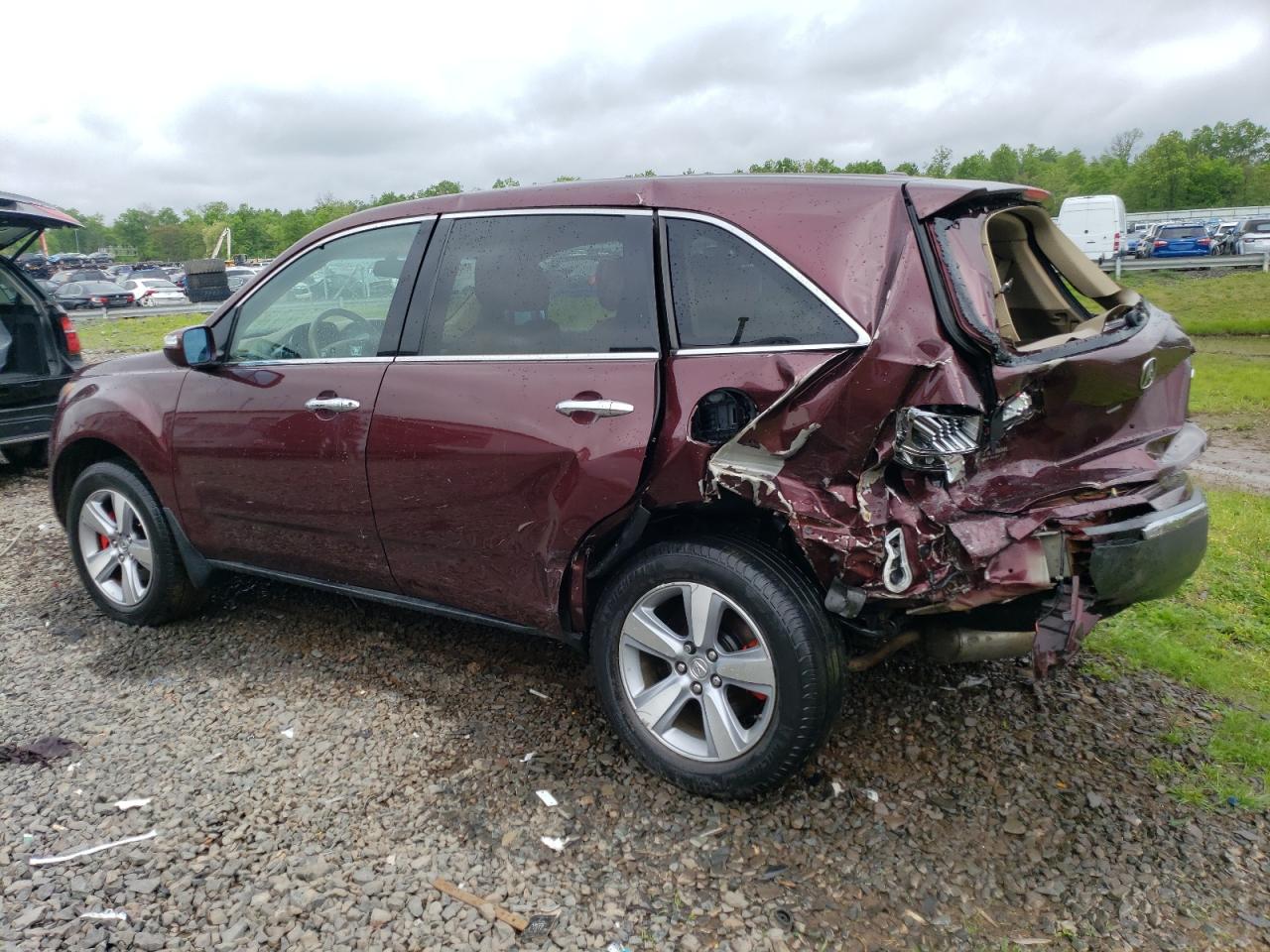 2012 Acura Mdx Technology vin: 2HNYD2H37CH548671