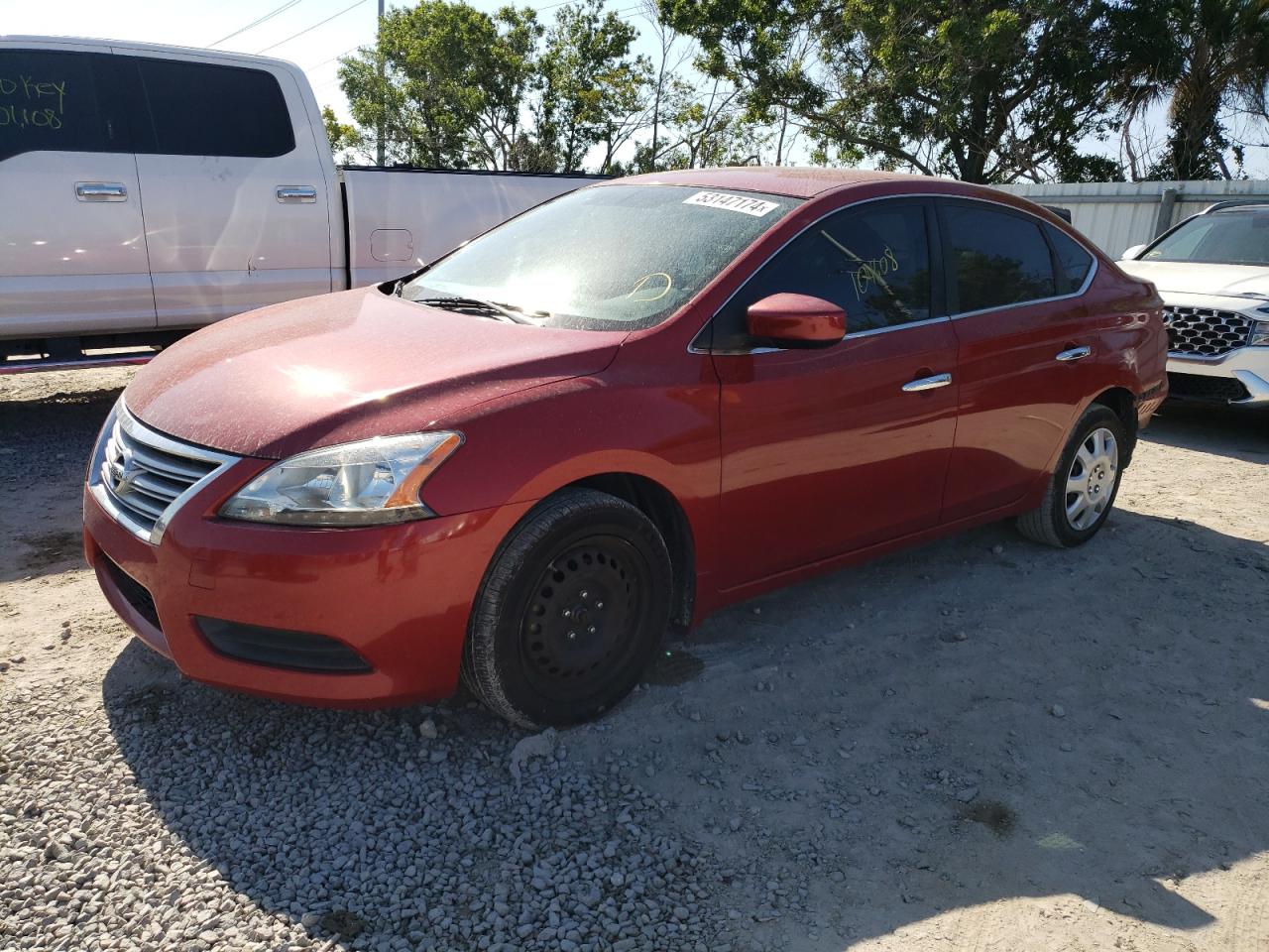 3N1AB7AP7EL662237 2014 Nissan Sentra S