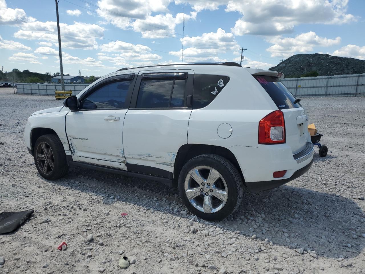 JEEP COMPASS LI 2012 white 4dr spor gas 1C4NJCCB3CD631369 photo #3