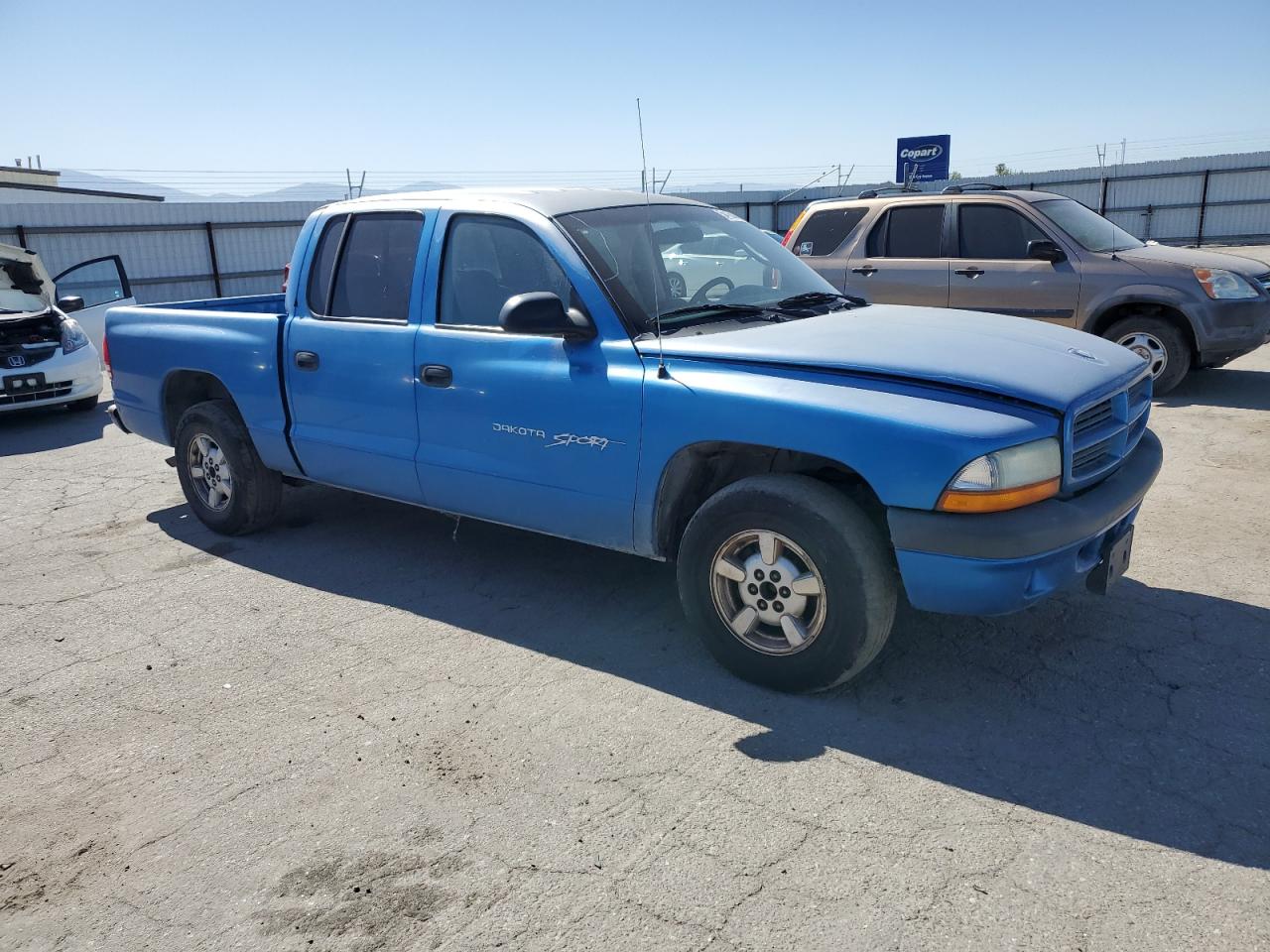 1B7HL2AX21S253036 2001 Dodge Dakota Quad