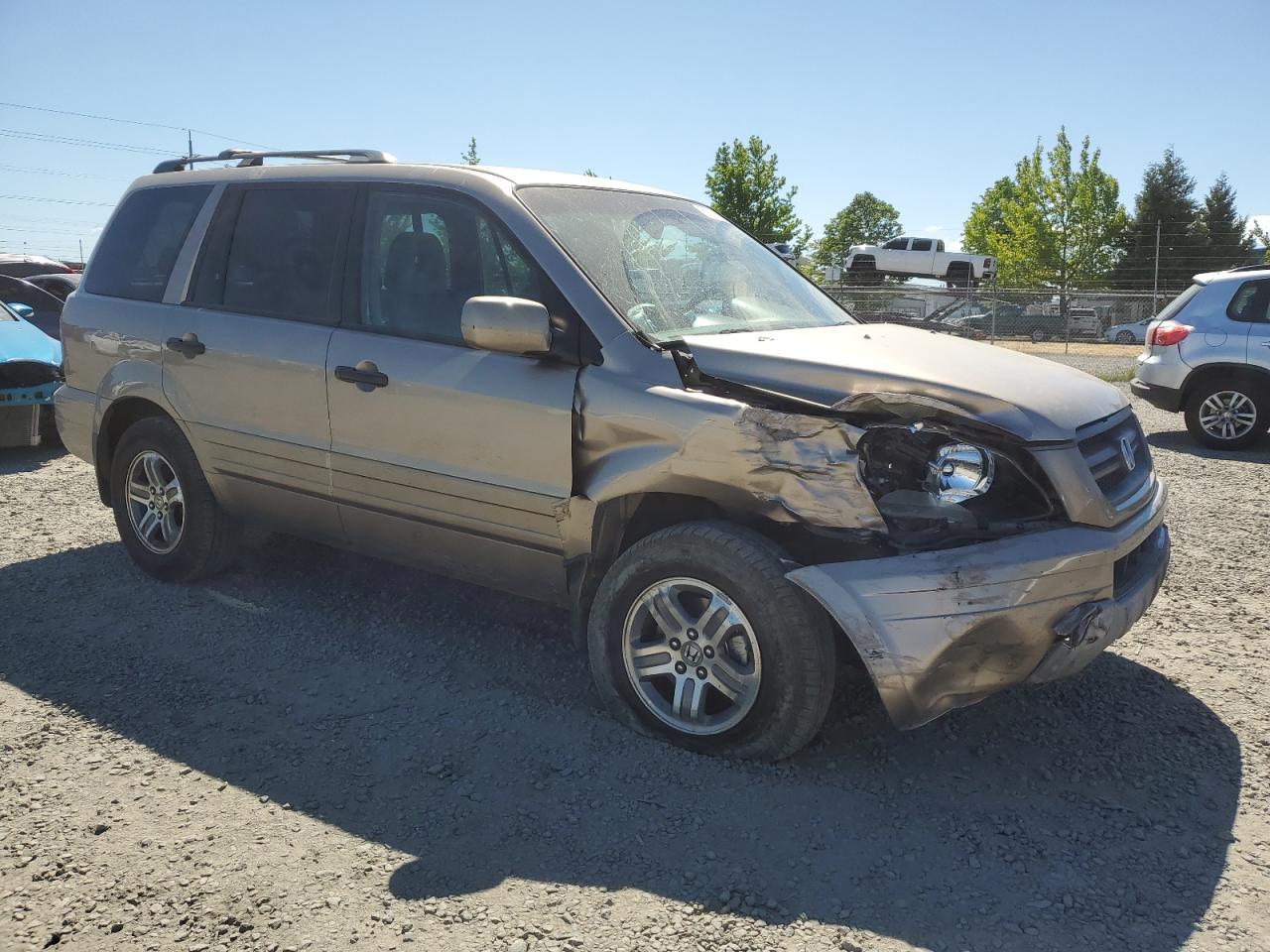 2HKYF18524H550574 2004 Honda Pilot Exl