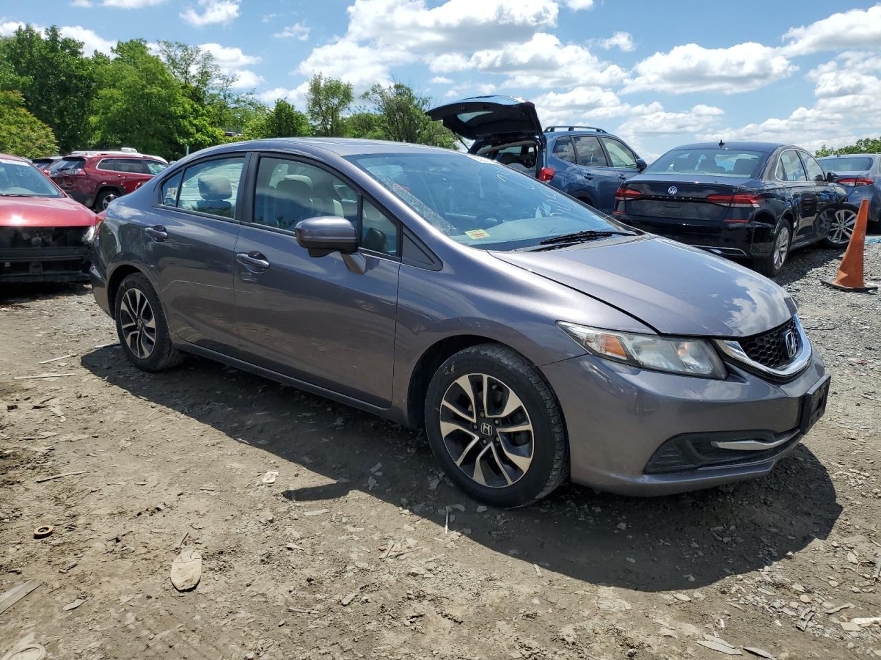 19XFB2F81EE262184 2014 Honda Civic Ex