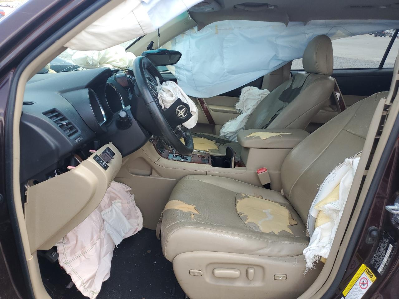 5TDYK3EH6CS072190 2012 Toyota Highlander Limited