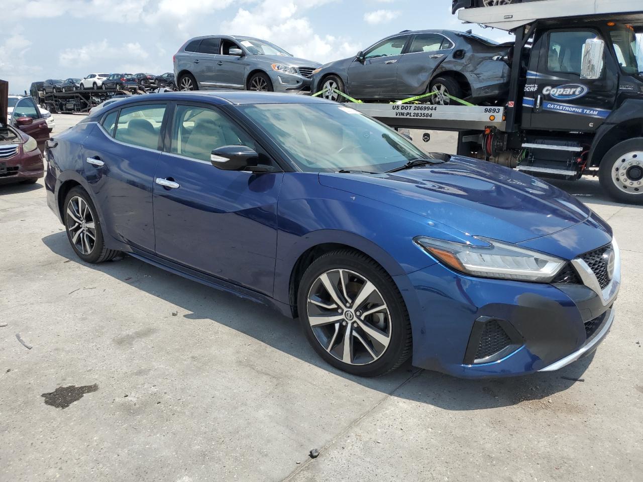 2019 Nissan Maxima S vin: 1N4AA6AV5KC376599