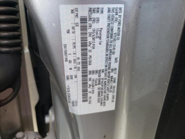 2017 Ford Focus S VIN: 1FADP3E26HL325485 Lot: 56352354