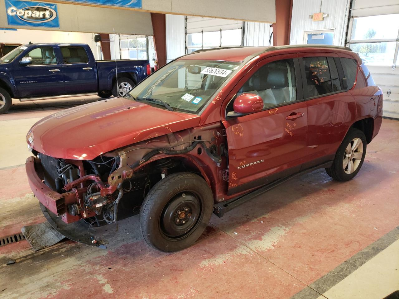 1C4NJDEB9GD597429 2016 Jeep Compass Latitude